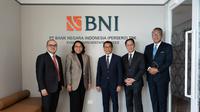 PT Bank Negara Indonesia (Persero) Tbk atau BNI kini memiliki kantor perwakilan di Sydney, Australia. Seiring komitmen perusahaan memperluas jangkauan pelayanan perbankannya secara global.