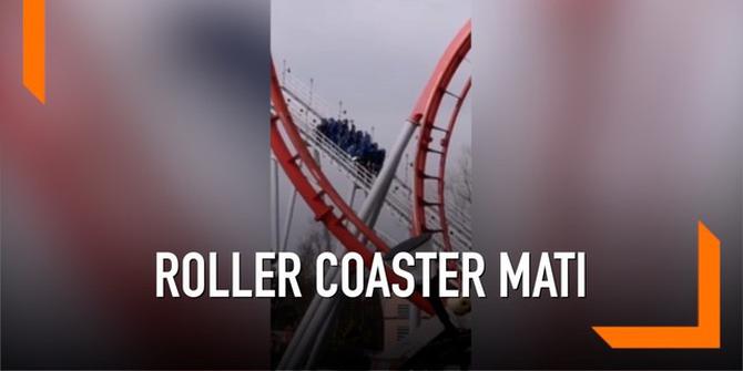 VIDEO: Evakuasi Penumpang Roller Coaster dari Ketinggian 30 Meter