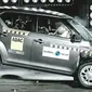 Suzuki Ignis saat uji tabrak. (NCAP)