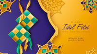 Ilustrasi Idulfitri, Idul Fitri, Lebaran. (Image by pikisuperstar&lt;/a&gt; on Freepik)