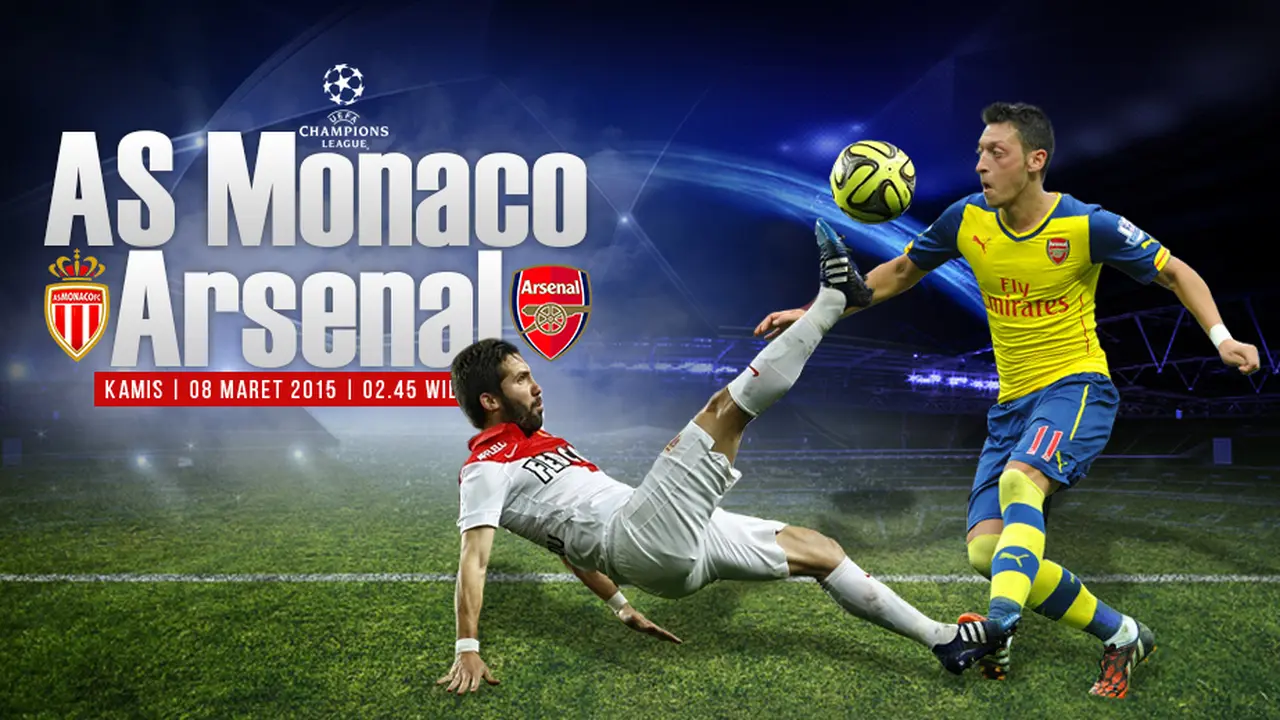 Prediksi AS Monaco Vs Arsenal