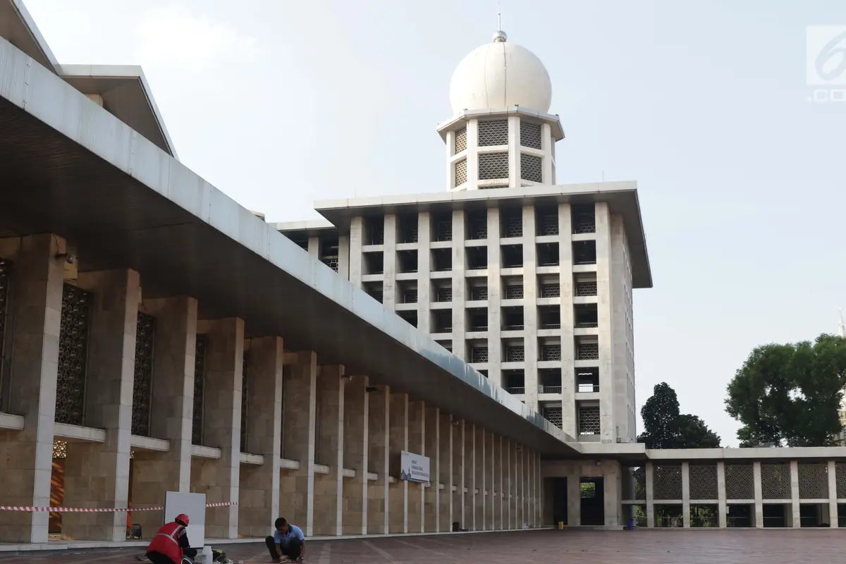 Renovasi Masjid Istiqlal Mulai Dikerjakan