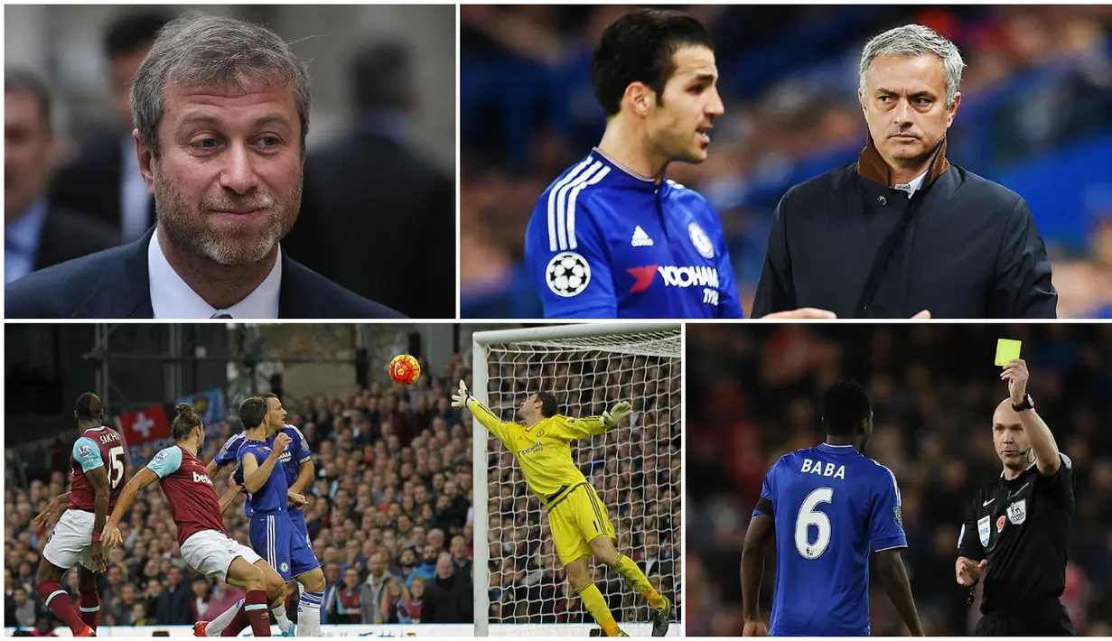 Pelatih Chelsea, Jose Mourinho kini sudah dipecat. 10 tokoh ini layak disebut turut andil membuat The Special One gagal musim ini.