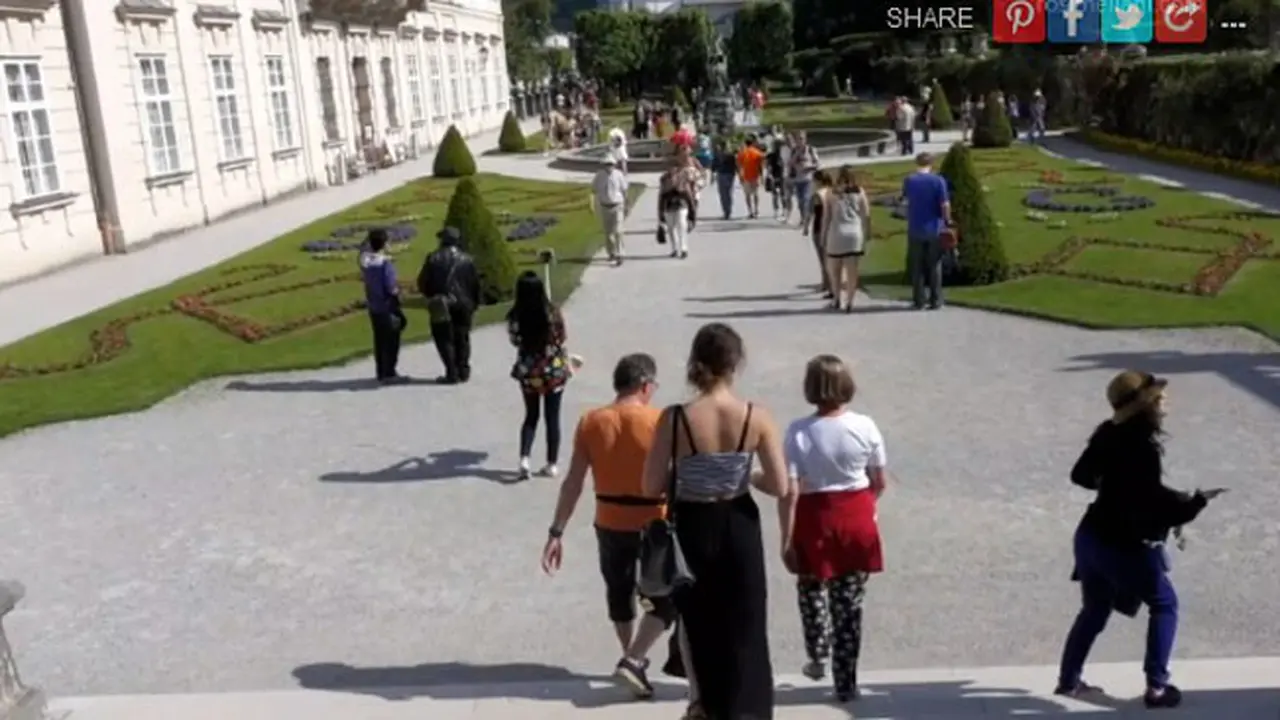 Mirabell Gardens, Taman Tempat Shooting Film Sound of Music