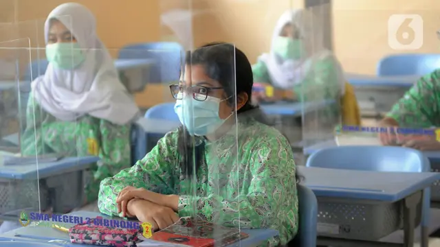 FOTO: Penerapan Belajar Tatap Muka dengan Protokol Kesehatan COVID-19