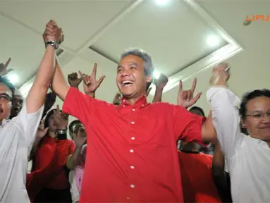 Ganjar Pranowo, Cagub yang Unggul Perolehan Suara Versi Quick Count