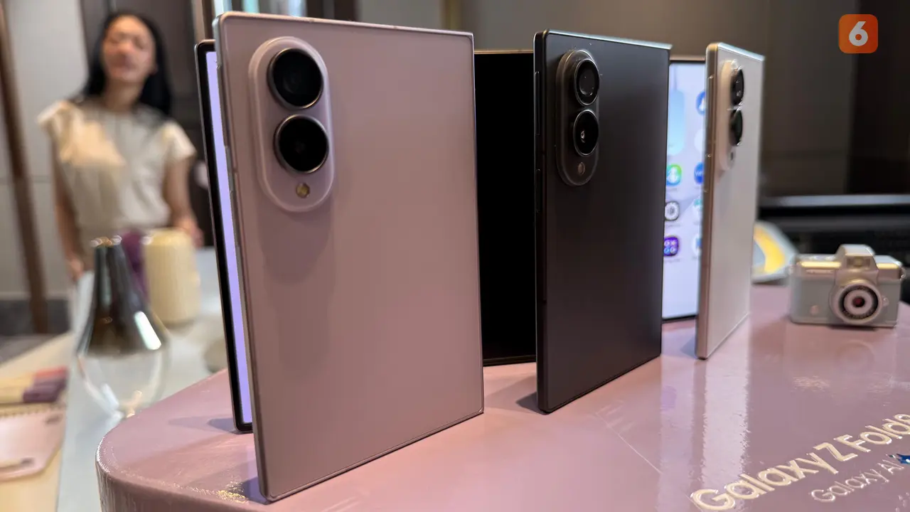 Samsung Galaxy Z Fold8. Liputan6.com/Iskandar