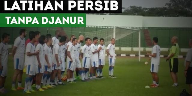 VIDEO: Latihan Persib Tanpa Djanur
