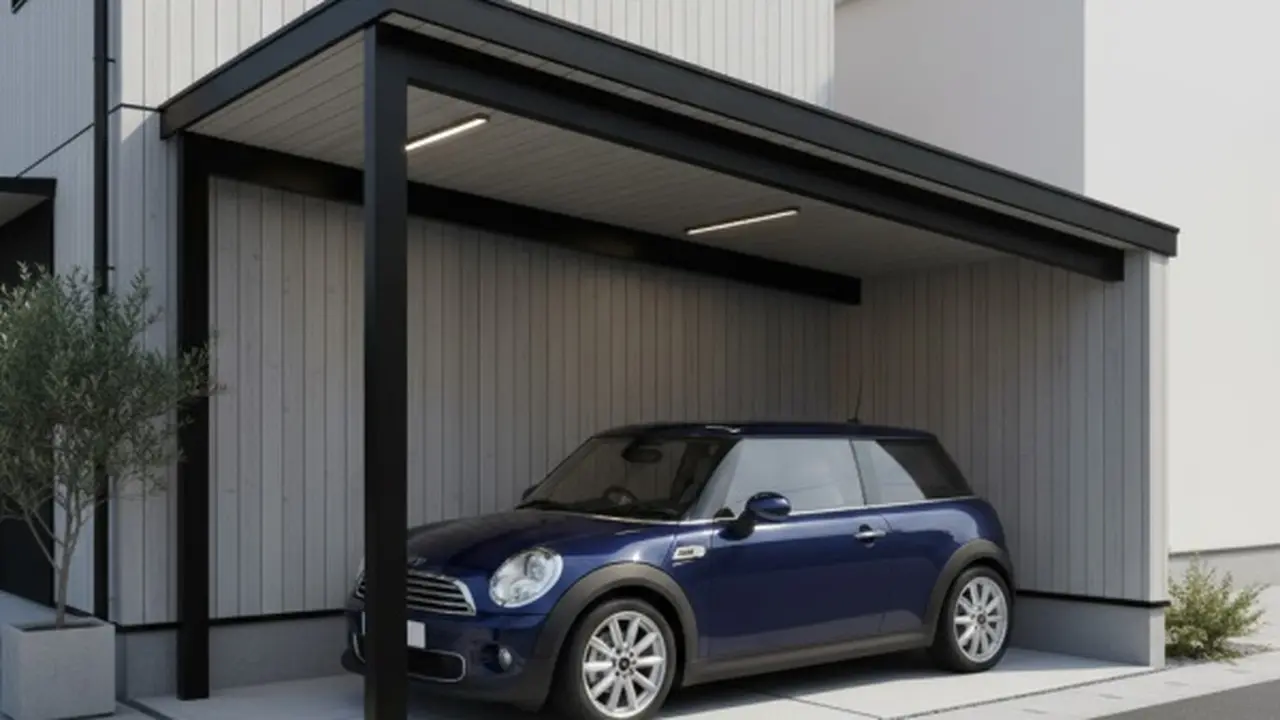 Model Carport Mini untuk Mobil Kota
