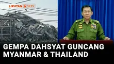 Gempa bermagnitudo 7,7 yang mengguncang Myanmar pada Jumat mengakibatkan ratusan orang tewas. Kuatnya guncangan gempa juga mengakibatkan gedung setinggi 34 lantai di Thailand runtuh hingga menimbun ratusan pekerja.