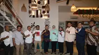 Pertemuan Projo dan Airin Rachmi Diany di Tangerang Selatan. (Senin, 15/07/2024). (Istimewa).