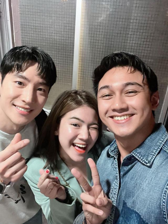 6 Potret Akrab Felicya Angelista dan Caesar Hito dengan Lee Je Hoon, Bak Bestie