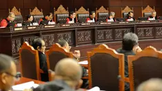 Sidang Gugatan Pilpres 2014 di Mahkamah konstitusi menghadirkan saksi-saksi dari pihak Prabowo-Hatta.