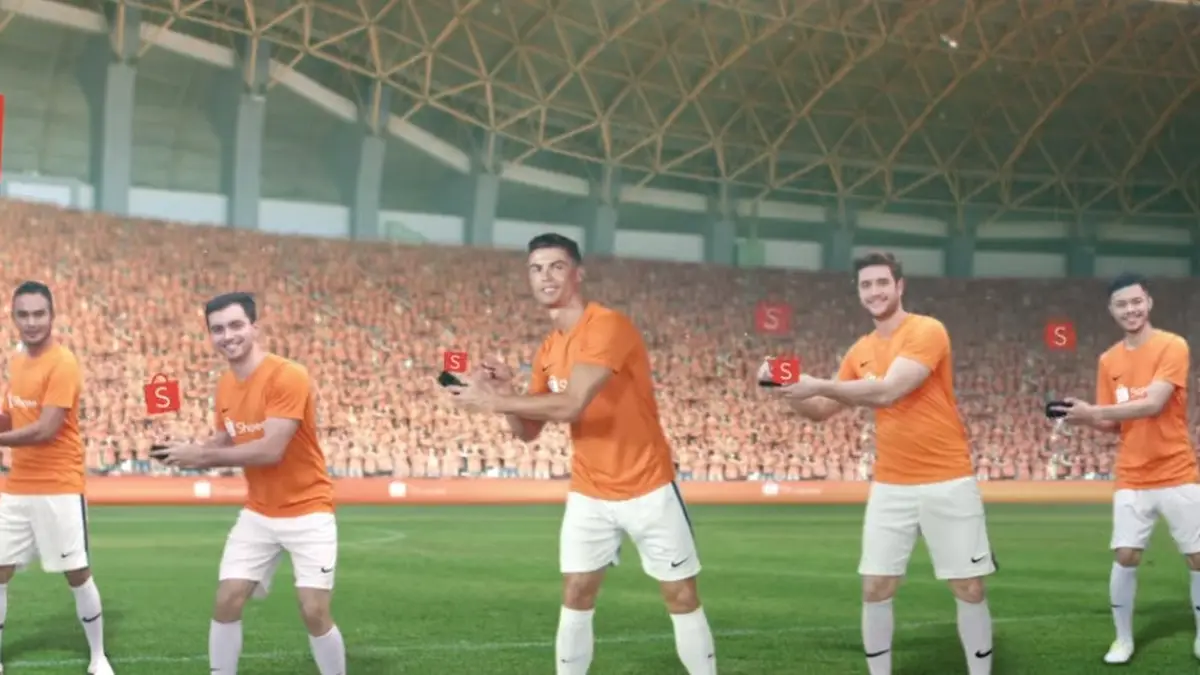 Iklan Shopee dengan CR7 Menjadi Perbincangan Viral Lintas Negara Bola Liputan6