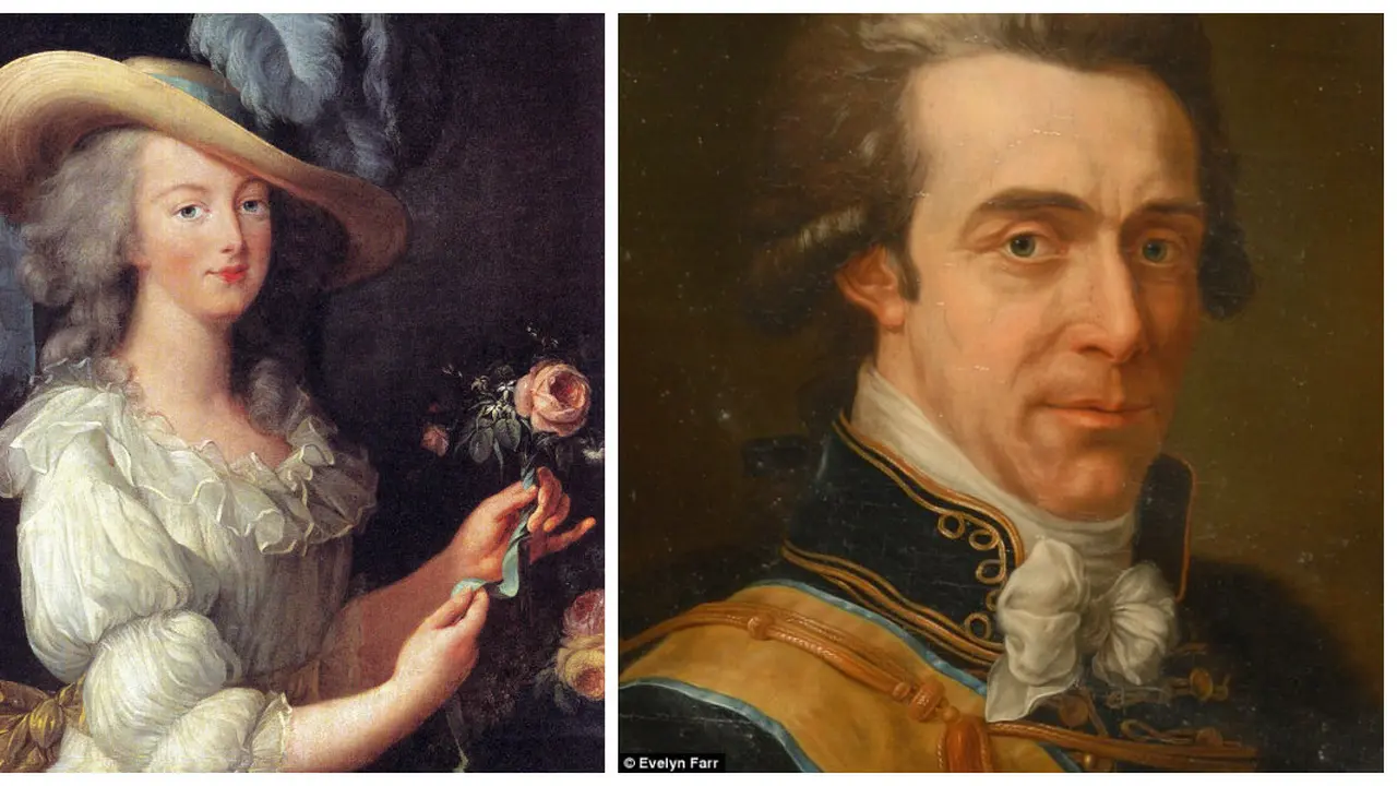 Marie Antoinette diduga menjalin asmara gelap bersama bangsawan Swedia, Count Axel von Fersen