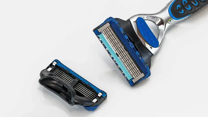 Ilustrasi Pisau Cukur