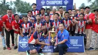 PS Sungai Buluh menjadi pemenang Piala Muhammad Rudi Desa Kote 2022.