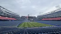 Pemandangan sisi dalam Gillette Stadium, atau yang disebut Boston Stadium saat Piala Dunia 2026 berlangsung. (Bola.com/Hery Kurniawan)