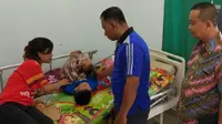 Bocah 9 tahun menjadi korban obat PCC di Kendari. (Liputan6.com/Fauzan)