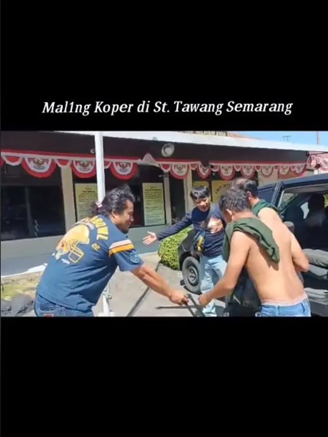 Viral Aksi Polisi Sambut Pencuri Koper di Semarang Bak Tamu Ini Jadi Sorotan