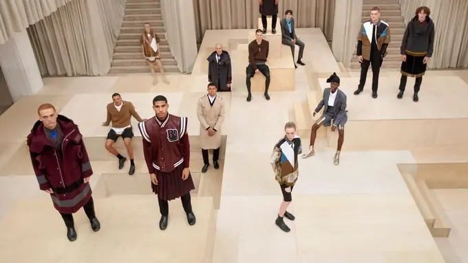 Burberry Autumn/ Winter 21 Mens Collection.