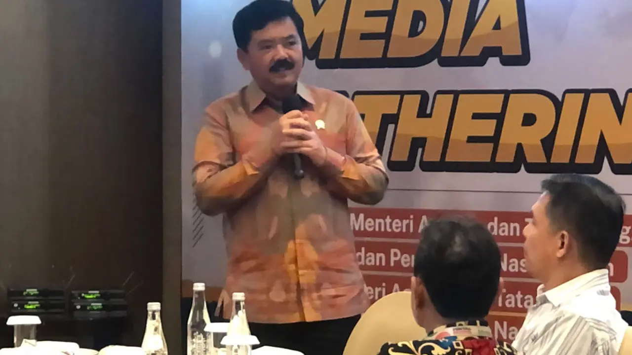 Menteri Agraria Tata Ruang/BPN Hadi Tjahjanto,