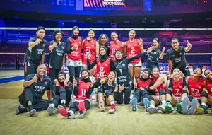 Jadwal Perempat Final AVC Women's Continental 2026: Timnas Voli Putri Indonesia Tantang Iran