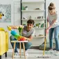 Ilustrasi bersih-bersih rumah. (Shutterstock)