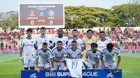Skuad Arema pada pertandingan di markas Persijap Jepara pada BRI Super League 2025/2026. (X/Arema)