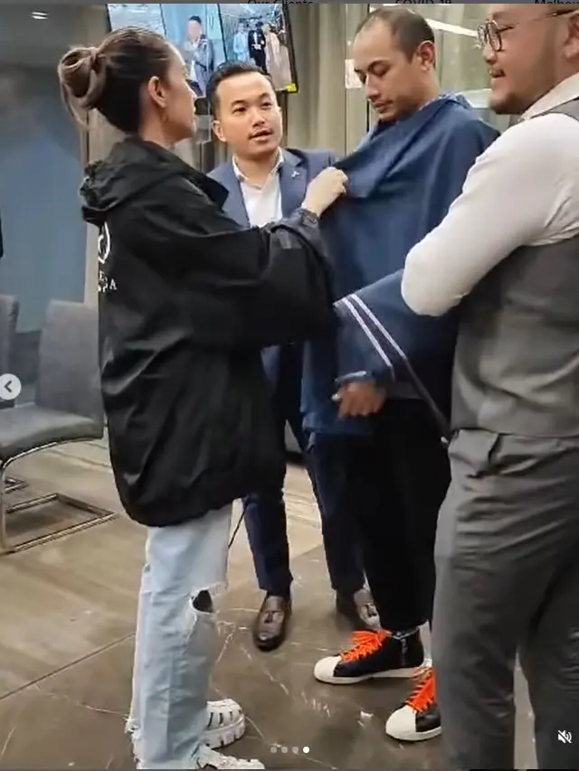 6 Potret BCL Temani Tiko Aryawardhana Fitting Jas, Momen Manis Sebelum Menikah