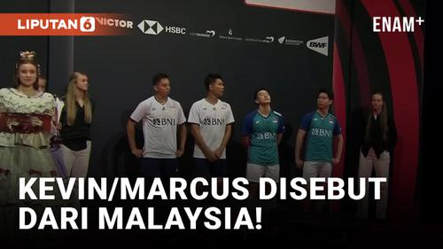 VIDEO: Keterlaluan! Kevin Sanjaya/Marcus Gideon Disebut dari Malaysia