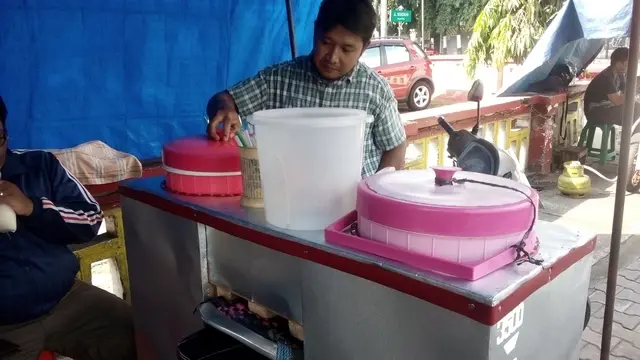 Es Gosrok Jadul Kotabaru (Yanuar H /Liputan6.com)