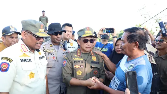 Mendagri Tinjau Lokasi Banjir Aceh