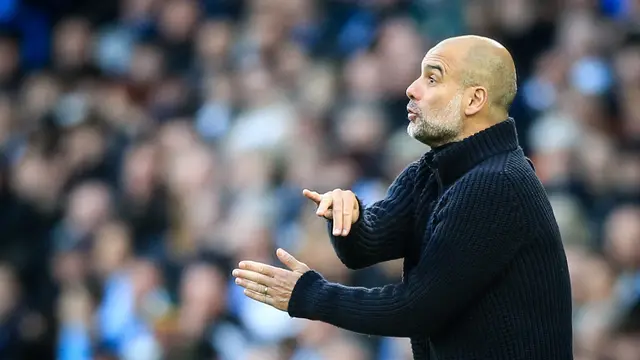 Pep Guardiola Vs Leicester City di Premier League 2022/2023