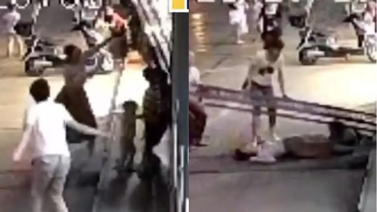 Viral Aksi Heroik Wanita Tertimpa Kaca Demi Selamatkan Bocah