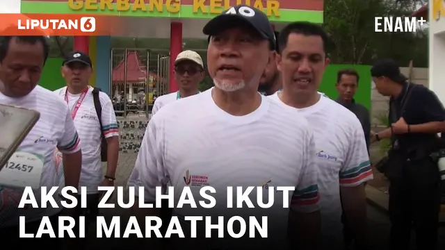 Zulhas Ikut Marathon di Kebumen