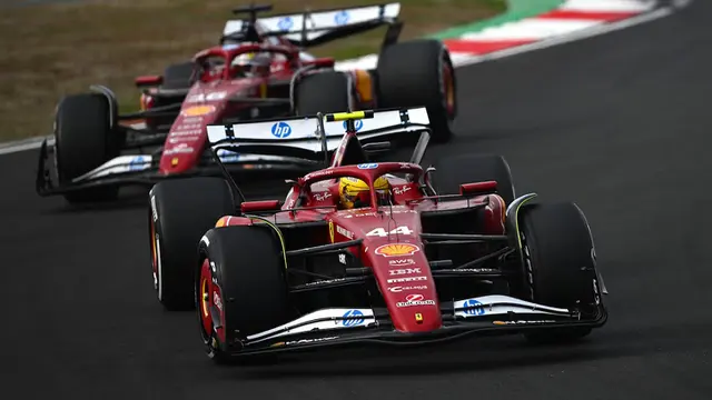 Lewis Hamilton dan Charles Leclerc, Ferrari