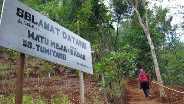 Bukit Watu Meja Berpotensi Jadi Destinasi Wisata Banyumas