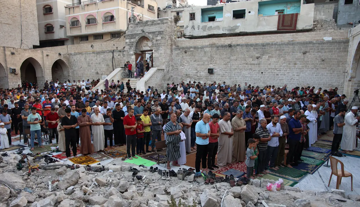 Perang Israel dengan milisi Hamas telah berlangsung selama lebih dari delapan bulan. (Omar AL-QATTAA/AFP)