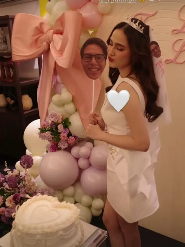 Dekorasi Bridal Shower Syifa Hadju (Foto: Instagram @syifahadju)