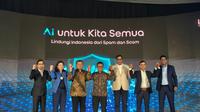 Indosat Ooredoo Hutchison gelar acara&nbsp;bertajuk &ldquo;AI untuk Kita Semua: Lindungi Indonesia dari Spam dan Scam&rdquo; di Jakarta pada Kamis, (7/8/2025). (Liputan6.com/ Anka Fergy Agustian)
