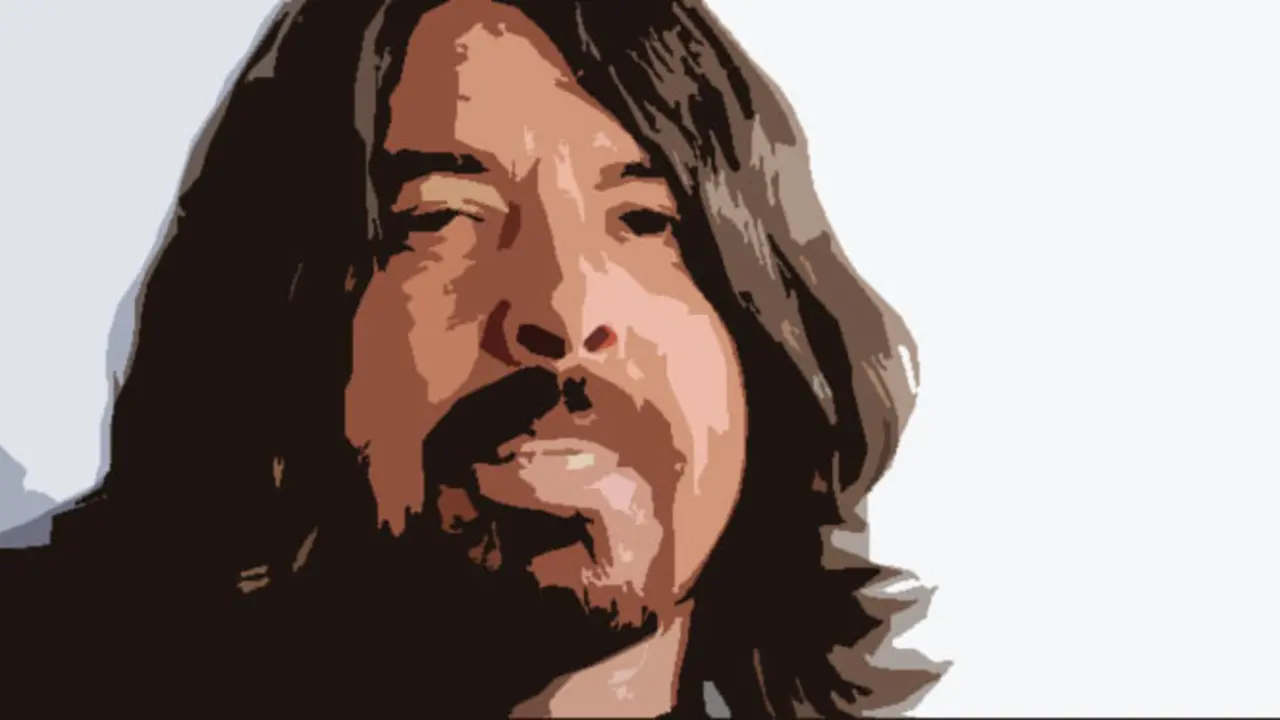 Ilustrasi Dave Grohl