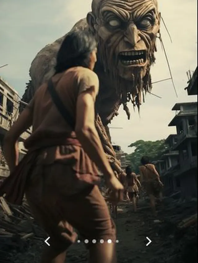 6 Kreasi AI Anime Attack On Titan Dibuat Live Action Versi Indonesia, Tampak Mencekam