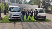 Daihatsu Gran Max terbaru resmi meluncur di Senayan Park pada hari Selasa (30/8/2022). Perubahan utama terletak di interior dan mesin 1.500cc baru (Otosia.com/Arendra Pranayaditya)