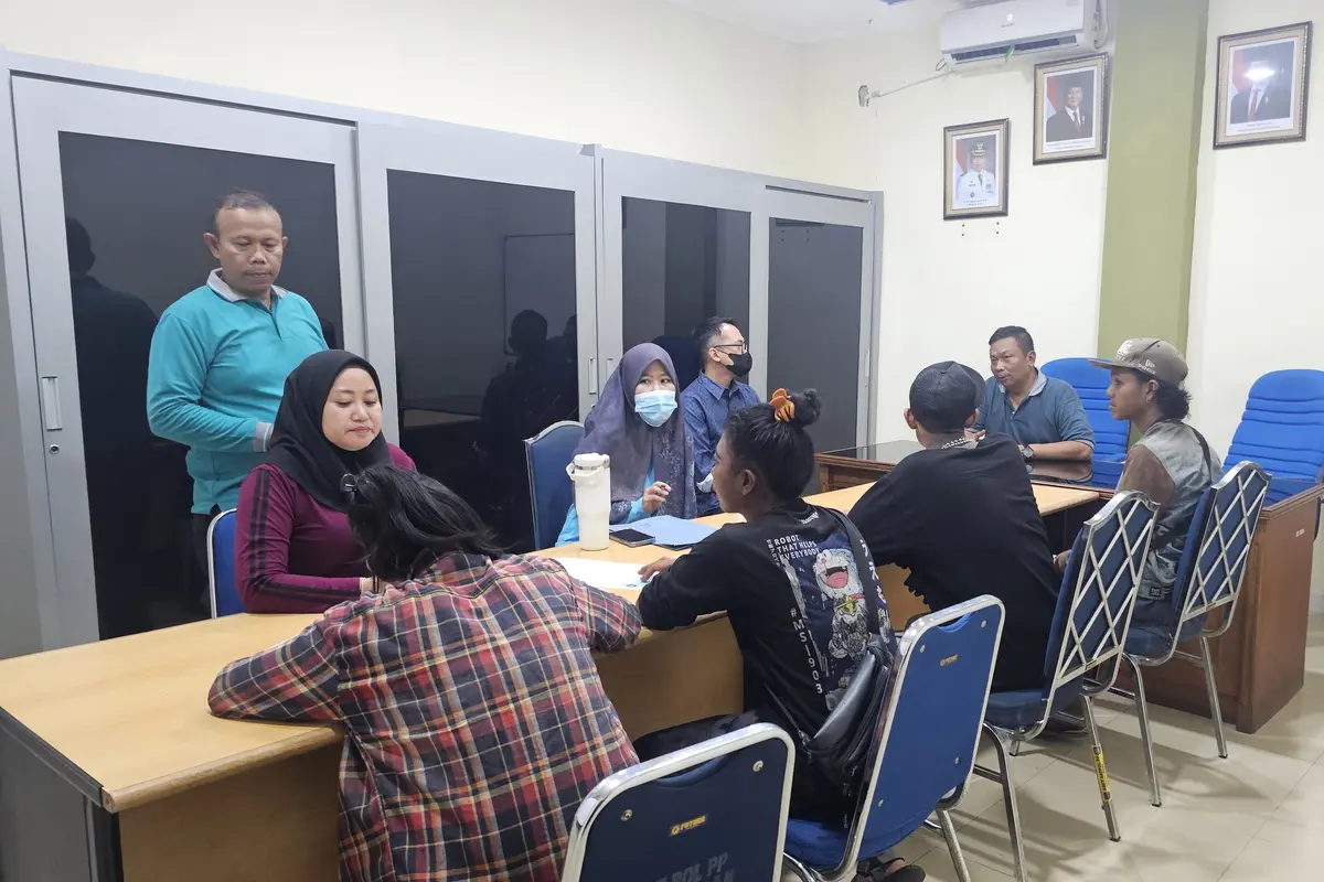 anak jalanan di depok ditangkap