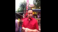 Anies Baswedan di Petak Sembilan (Liputan6.com/Andreas Gerry Tuwo)
