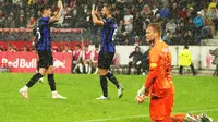Inter Milan meraih kemenangan 4-3 atas RB Salzburg pada laga pramusim&nbsp;di Red Bull Arena, Kamis (10/8/2023) dini hari WIB. (KRUGFOTO / APA / AFP)