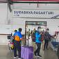 Suasana Stasiun Pasar Turi Surabaya. (Dian Kurniawan/Liputan6.com)
