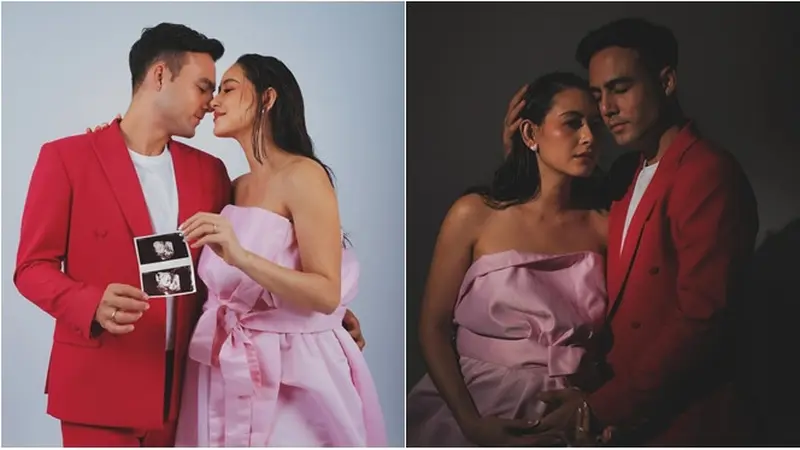 6 Potret Maternity Shoot Laura Theux Bergaun Pink, Umumkan Mengandung Bayi Perempuan