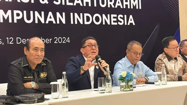 Asosiasi dan himpunan pengusaha di Indonesia mengadakan forum independen yang dihadiri oleh lebih dari 250 asosiasi dan himpunan di Jakarta, pada Kamis (12/12/2024). (Tira/Liputan6.com)
